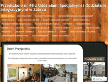 Tablet Screenshot of integracja48.wordpress.com