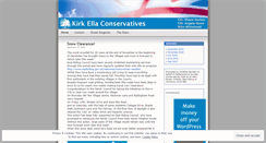 Desktop Screenshot of kirkellaconservatives.wordpress.com