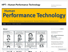 Tablet Screenshot of humanperformancetechnology.wordpress.com