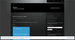 Desktop Screenshot of dushix.wordpress.com