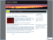 Tablet Screenshot of aluher.wordpress.com