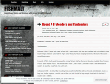 Tablet Screenshot of fishmalt.wordpress.com