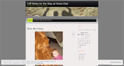 Desktop Screenshot of newdadscliffnotes.wordpress.com