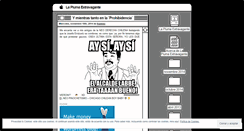 Desktop Screenshot of laplumaextravagante.wordpress.com