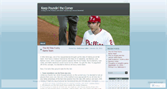 Desktop Screenshot of keeppoundingthecorner.wordpress.com