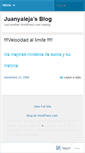 Mobile Screenshot of juanyaleja.wordpress.com