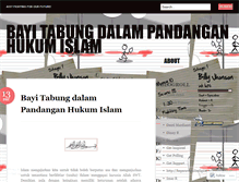 Tablet Screenshot of keperawatanreligionirinegemasari.wordpress.com