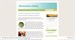 Desktop Screenshot of michaelaclara.wordpress.com