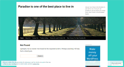 Desktop Screenshot of newhomesforsaleparadisenl.wordpress.com