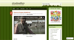 Desktop Screenshot of civuoleunfiore.wordpress.com