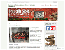 Tablet Screenshot of christellesibot.wordpress.com