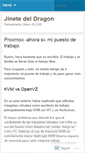 Mobile Screenshot of jinetedeldragon.wordpress.com