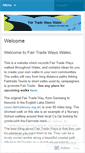 Mobile Screenshot of fairtradewayswales.wordpress.com