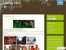 Tablet Screenshot of coffee2go.wordpress.com