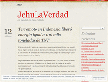 Tablet Screenshot of jehureal.wordpress.com