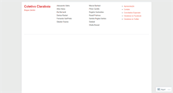 Desktop Screenshot of coletivoclaraboia.wordpress.com