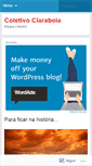 Mobile Screenshot of coletivoclaraboia.wordpress.com