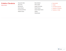 Tablet Screenshot of coletivoclaraboia.wordpress.com
