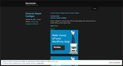 Desktop Screenshot of merkeklaer.wordpress.com