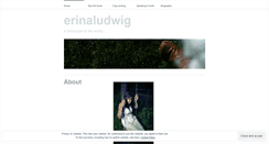 Desktop Screenshot of erinaludwig.wordpress.com