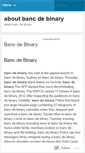 Mobile Screenshot of commons.aboutbancdebinary.wordpress.com