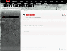 Tablet Screenshot of jennysclass.wordpress.com