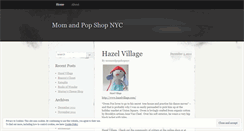 Desktop Screenshot of momandpopshopnyc.wordpress.com