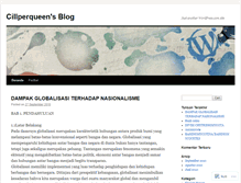 Tablet Screenshot of cillperqueen.wordpress.com