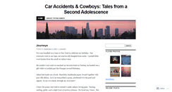 Desktop Screenshot of caraccidentsandcowboys.wordpress.com