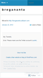 Mobile Screenshot of bregananta.wordpress.com