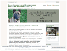 Tablet Screenshot of hundeschulebramsche.wordpress.com