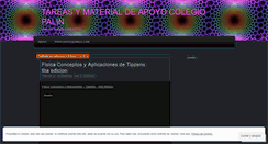 Desktop Screenshot of palinquimica.wordpress.com