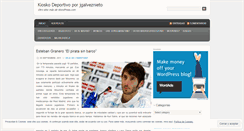 Desktop Screenshot of kioskodeportivo.wordpress.com