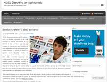 Tablet Screenshot of kioskodeportivo.wordpress.com