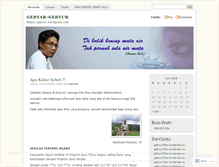 Tablet Screenshot of gebyur.wordpress.com