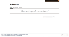 Desktop Screenshot of bleernes.wordpress.com