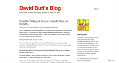 Desktop Screenshot of davidrbutt.wordpress.com