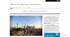 Desktop Screenshot of bikefriendlykh.wordpress.com