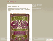 Tablet Screenshot of firebrandstudio.wordpress.com