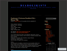 Tablet Screenshot of diabolik1975.wordpress.com