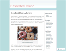 Tablet Screenshot of dessertedisland.wordpress.com