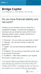 Mobile Screenshot of bridgecapital.wordpress.com