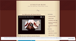 Desktop Screenshot of luislucas.wordpress.com