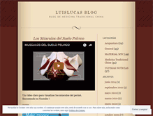 Tablet Screenshot of luislucas.wordpress.com