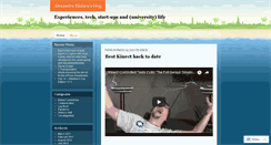 Desktop Screenshot of alexblidaru.wordpress.com