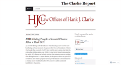 Desktop Screenshot of clarkereport.wordpress.com