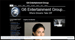 Desktop Screenshot of g6entertainment.wordpress.com