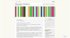 Desktop Screenshot of desabafoscoloridos.wordpress.com