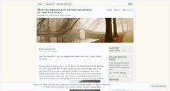 Desktop Screenshot of movingtoruralamerica.wordpress.com