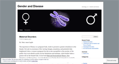Desktop Screenshot of genderdisorders.wordpress.com